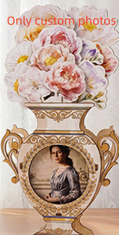 Jigsaw Puzzle (Retro Portrait Style-Only custom photos)
