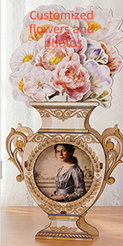 Jigsaw Puzzle (Retro Portrait Style-Only custom photos)