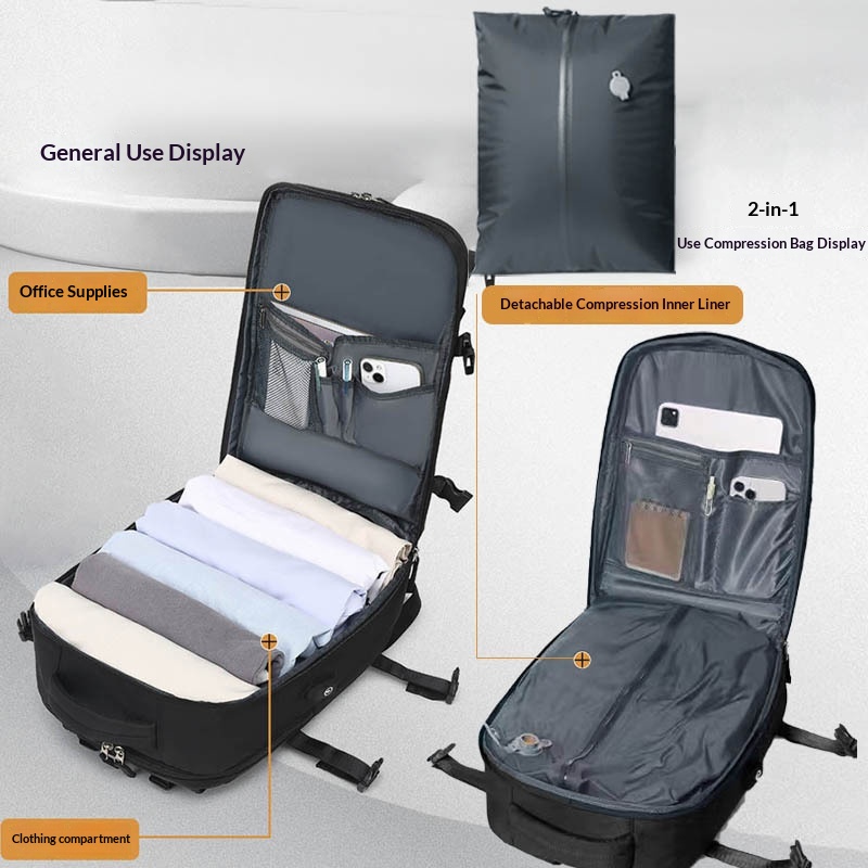 Outdoor Vacuum-Compression Airtight Business Travel Short-Distance Waterproof... 3