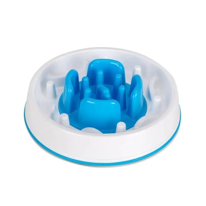 Anti-tipping Anti-choking Slow-feeding Dog Bowl For Cats And Dogs