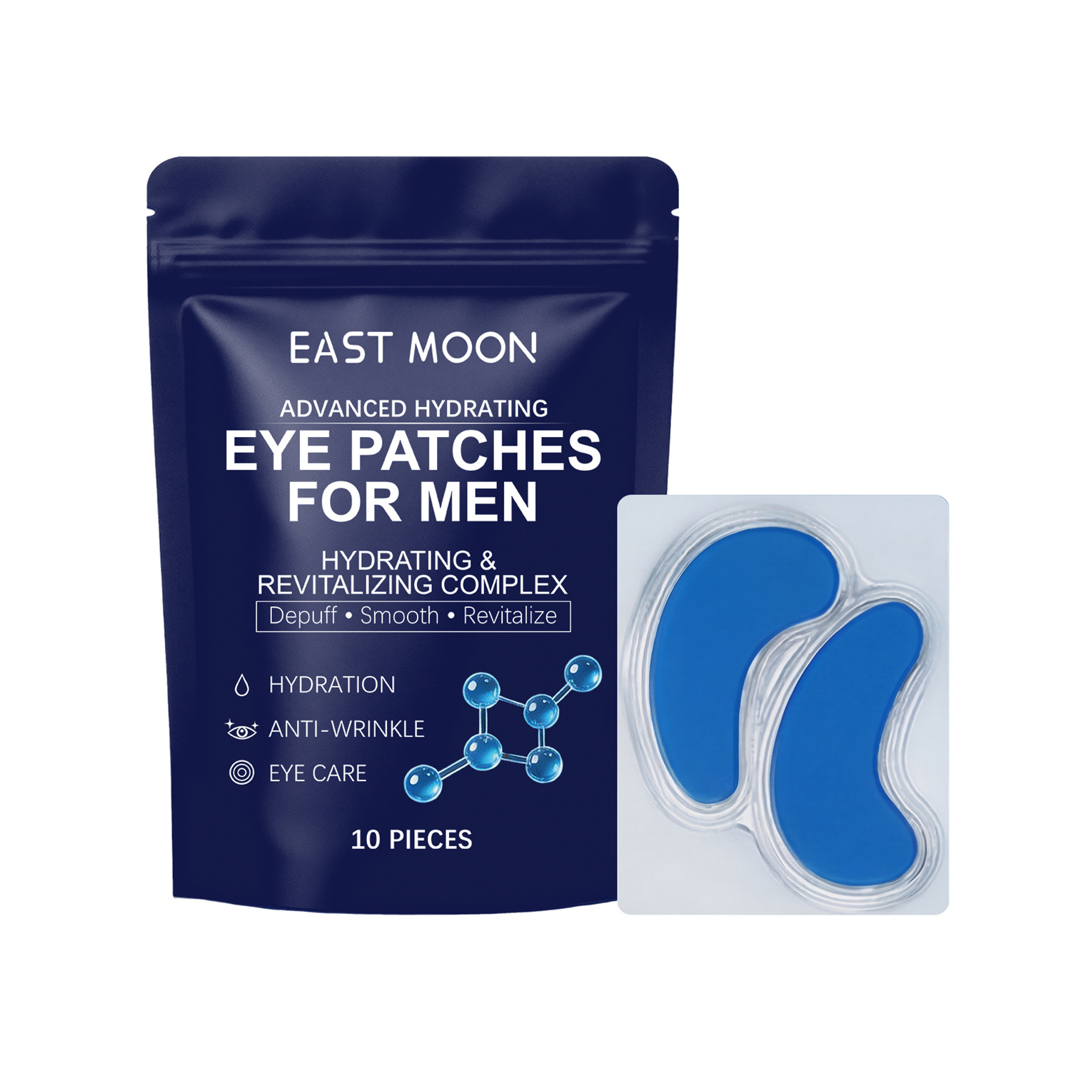 Men's Moisturizing And Brightening Eye Mask Patch