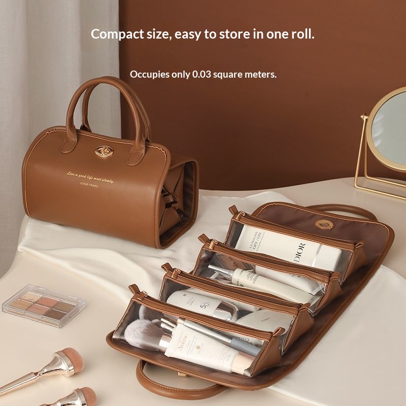 Travel Toiletry Organizer 4-in-1 Makeup Bag