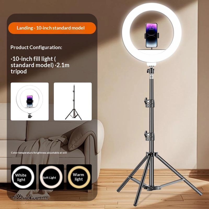 Convenient 10-inch Desktop Phone Fill Light