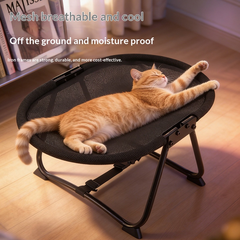 Cat Bed Summer Camp Cot For Dogs And Cats All Seasons