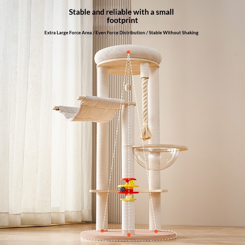 Personalized Integrated Cat House Climbing Frame 3