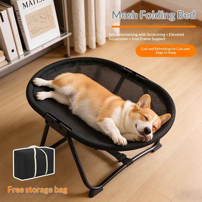 Cat Bed Summer Camp Cot For Dogs And Cats All Seasons 2