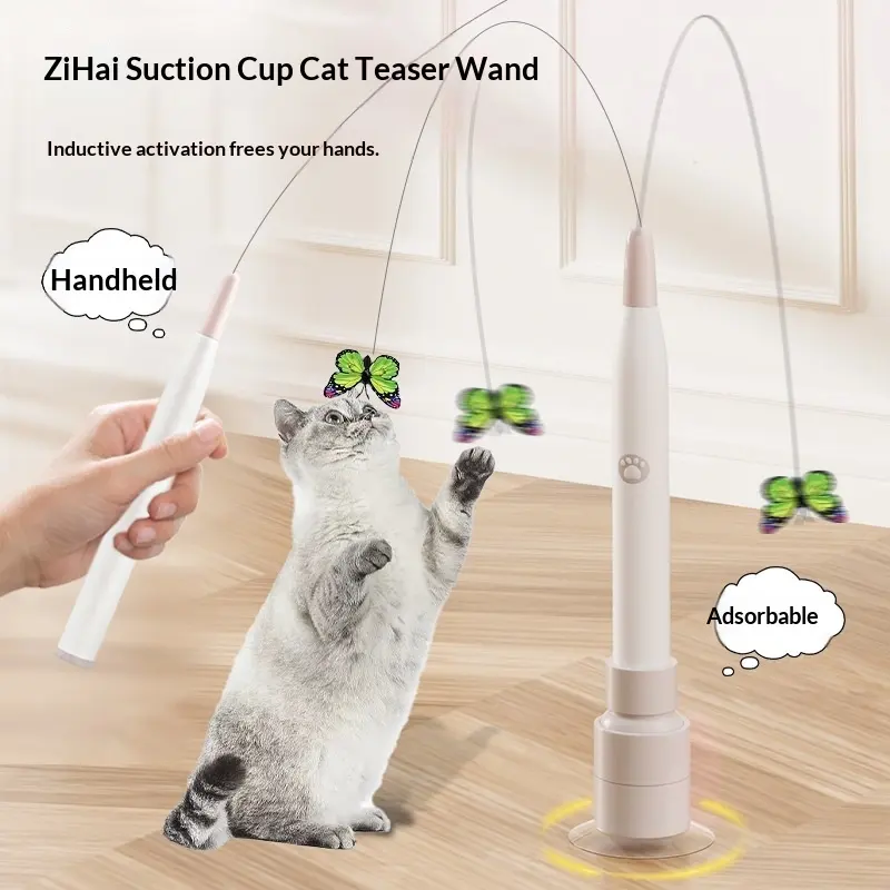 Suction-cup Electric Wand For Self-entertainment And Automatic