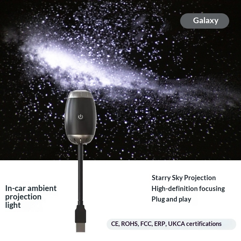 Car-mounted Milky Way USB Starry Sky Atmosphere Light