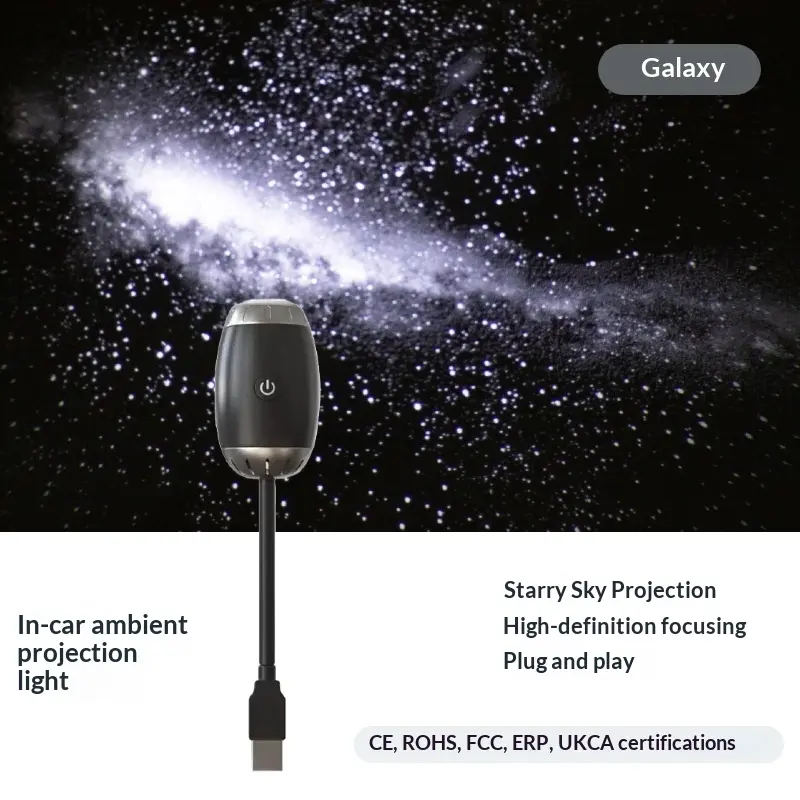 Car-mounted Milky Way USB Starry Sky Atmosphere Light