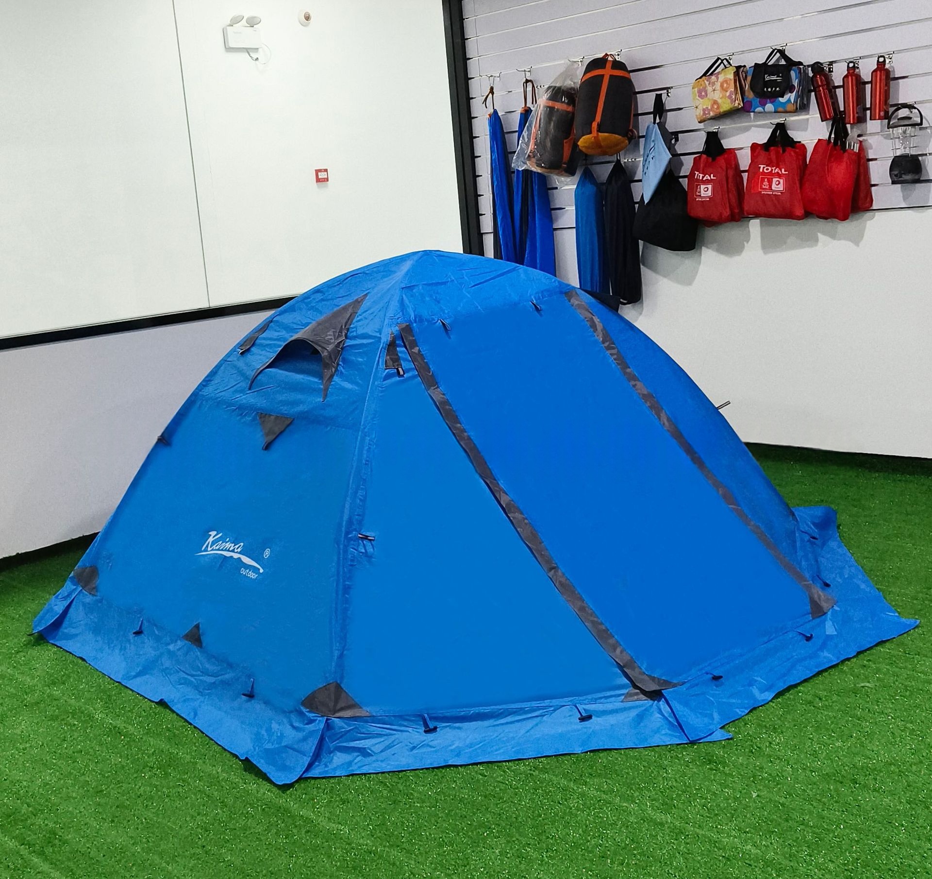 Outdoor Double-layered Thickened Tent For 3-4 People Rainproof Camping 9