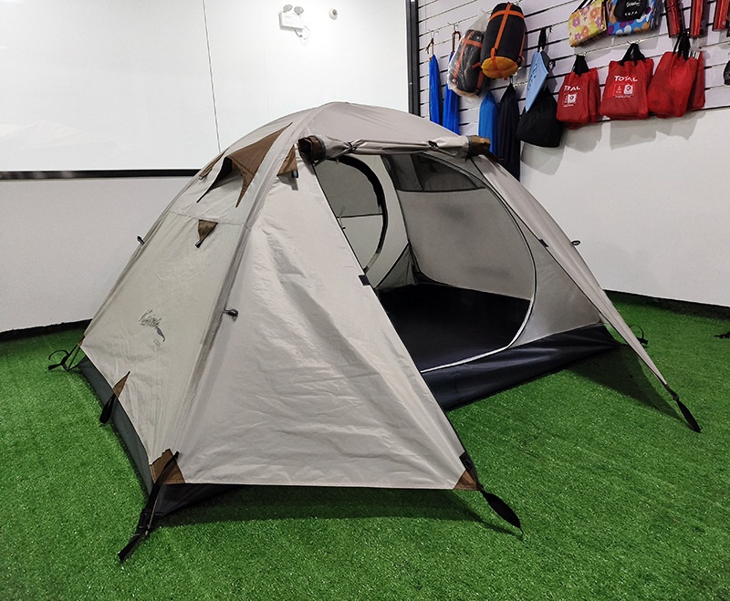 Outdoor Double-layered Thickened Tent For 3-4 People Rainproof Camping 5