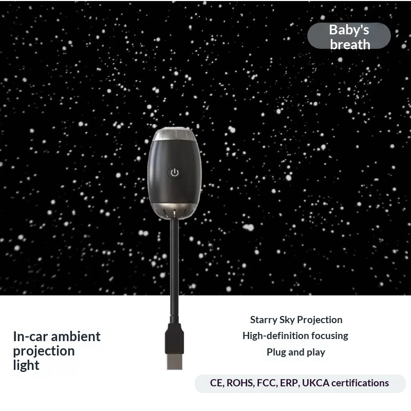 Car-mounted Milky Way USB Starry Sky Atmosphere Light