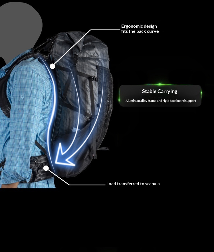 Unisex Adjustable Backpack For Hiking 40 706b91b0 9329 4bb3 9fb8 e2d8cc57f12f trans
