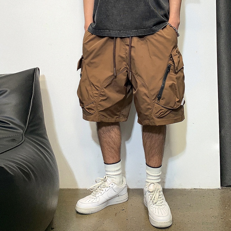 Men's Multi-Pocket Functional Workwear Shorts 6