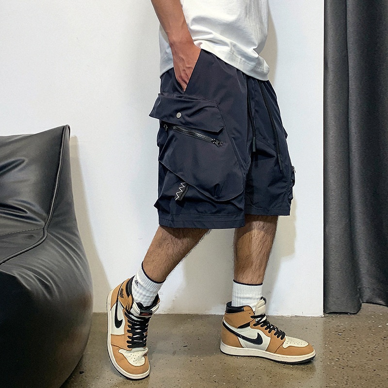 Men's Multi-Pocket Functional Workwear Shorts 2