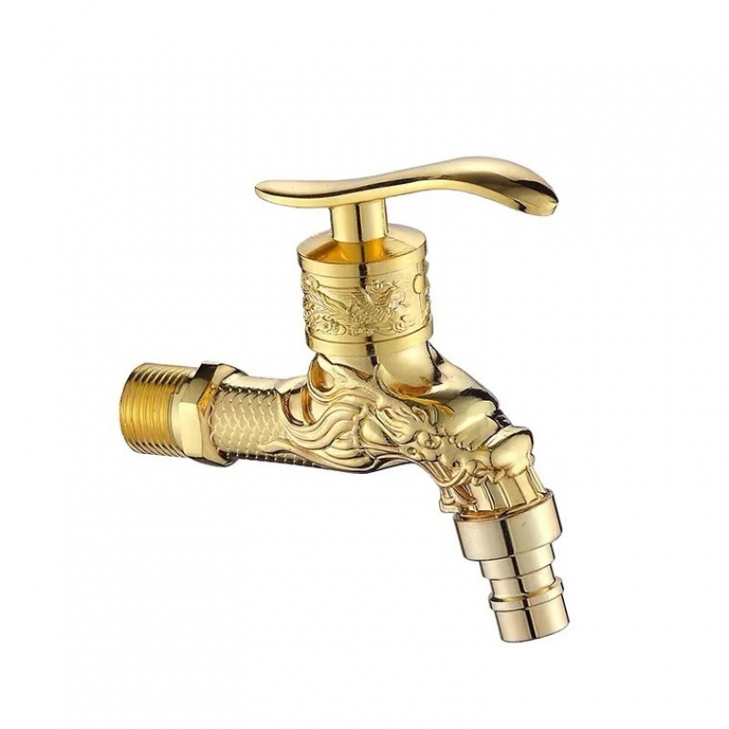 Zinc Alloy Antique-Style Single-Cold In-Wall Retro Faucet 3