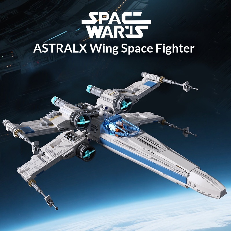 Building Block Spaceship Childrens Assembly Toy