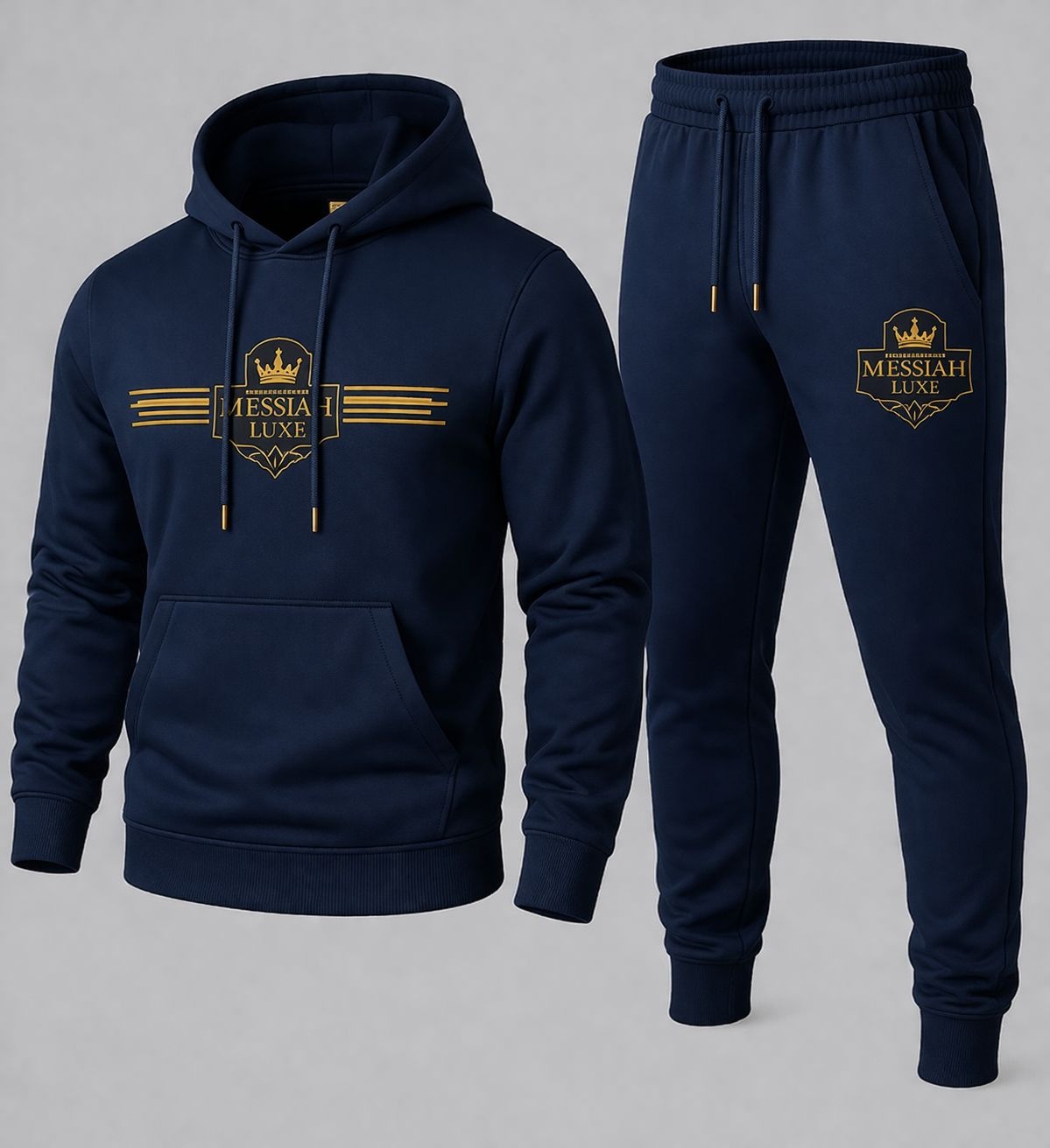 Stylish Printed Casual Men's Sports Suit 2