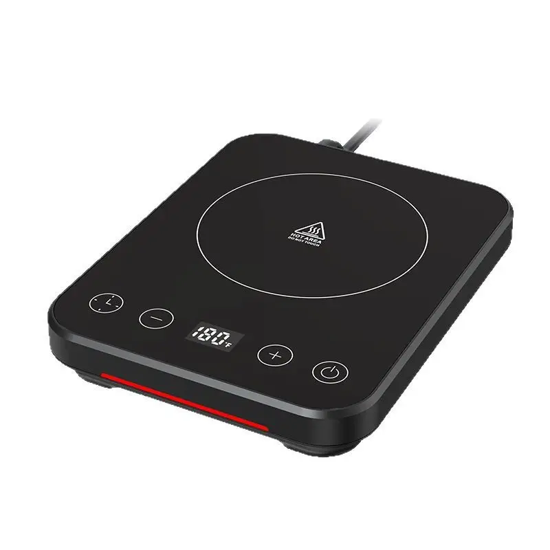 Constant-Temperature Heating Cup Mat With 12-Hour Timer