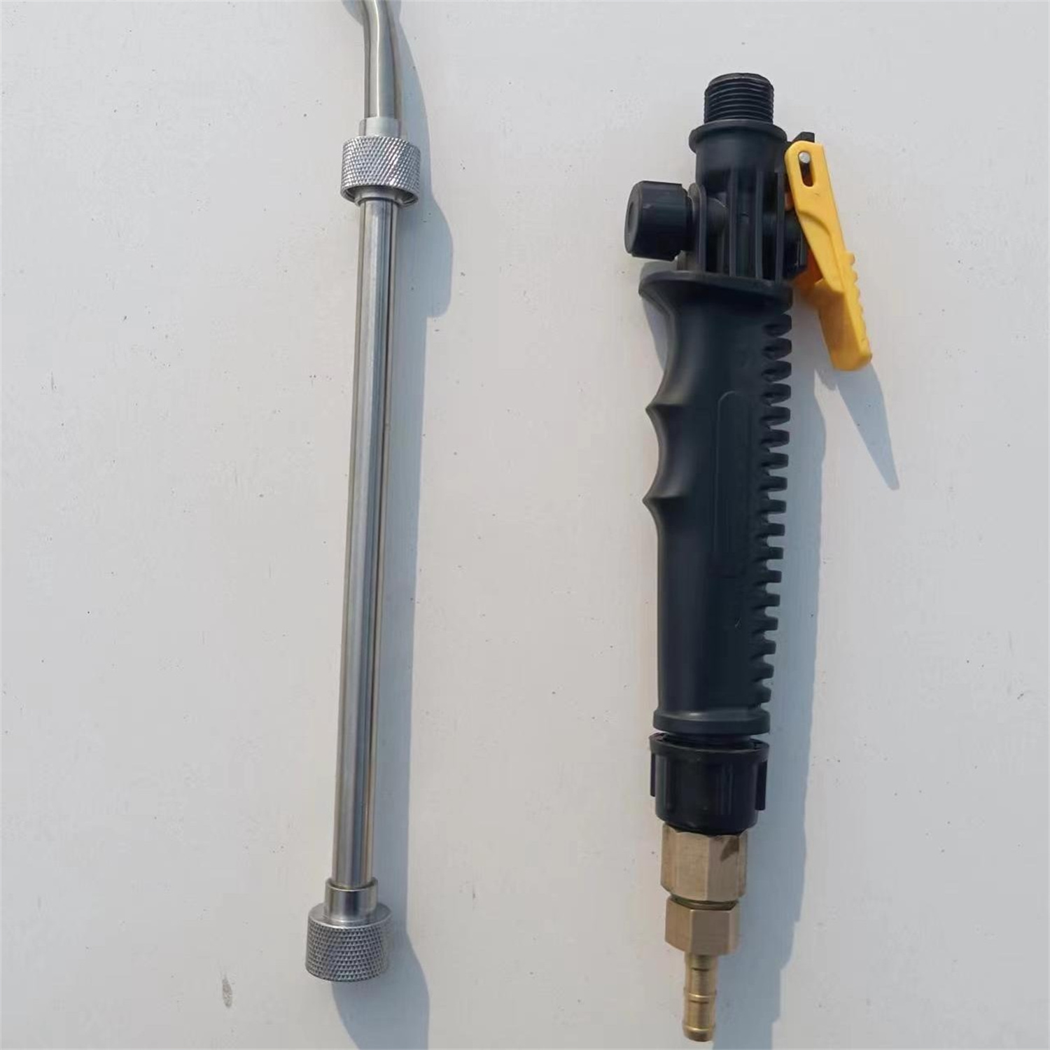 Stainless Steel Long Rod Of High-pressure Car Wash Water Gun