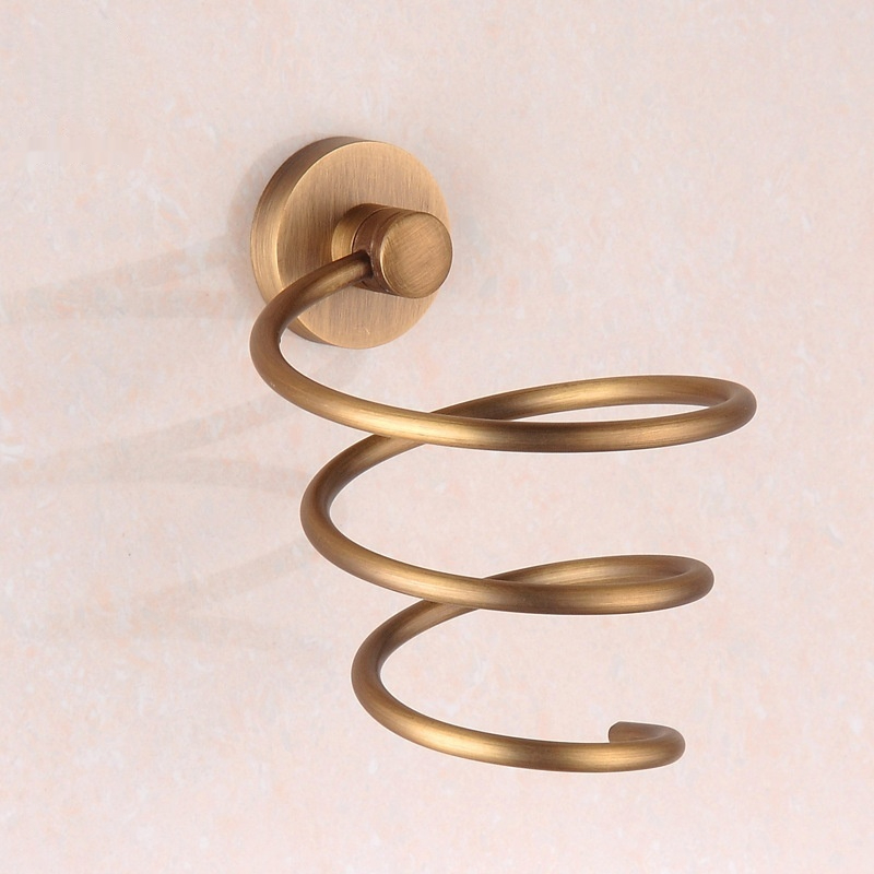 Retro Simple Home Bathroom Hair Dryer Holder