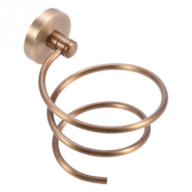 Retro Simple Home Bathroom Hair Dryer Holder 4