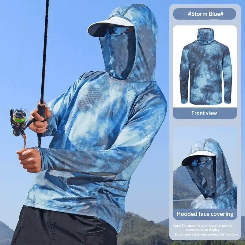 Breathable Ice Silk Sun-Protective Clothing for Men