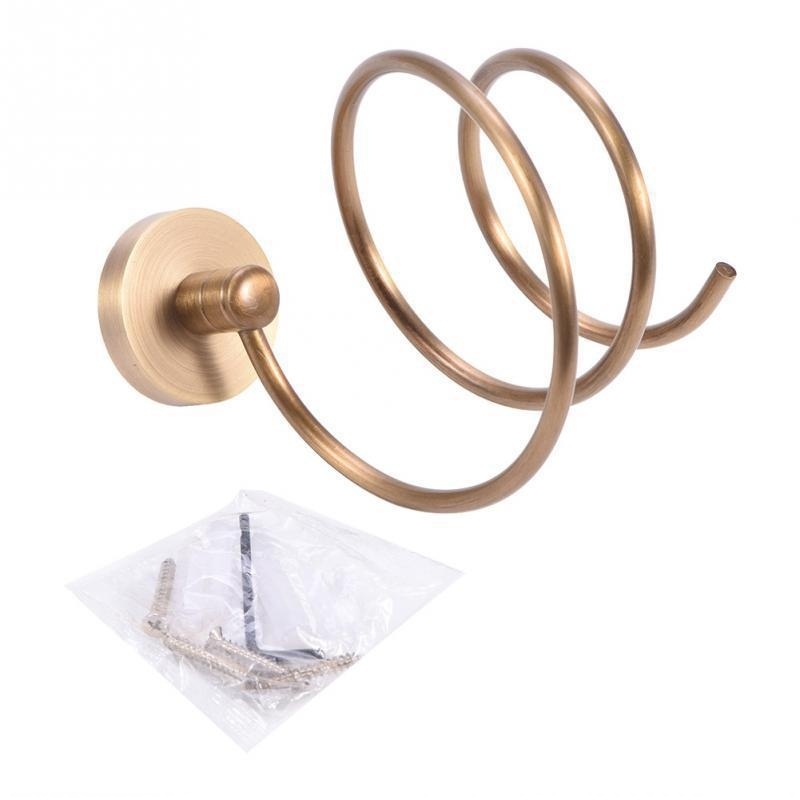Retro Simple Home Bathroom Hair Dryer Holder 3