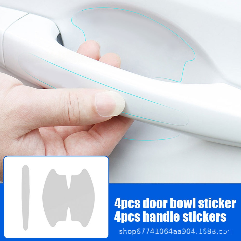 Car Door Handle Scratch Resistant Transparent Stickers