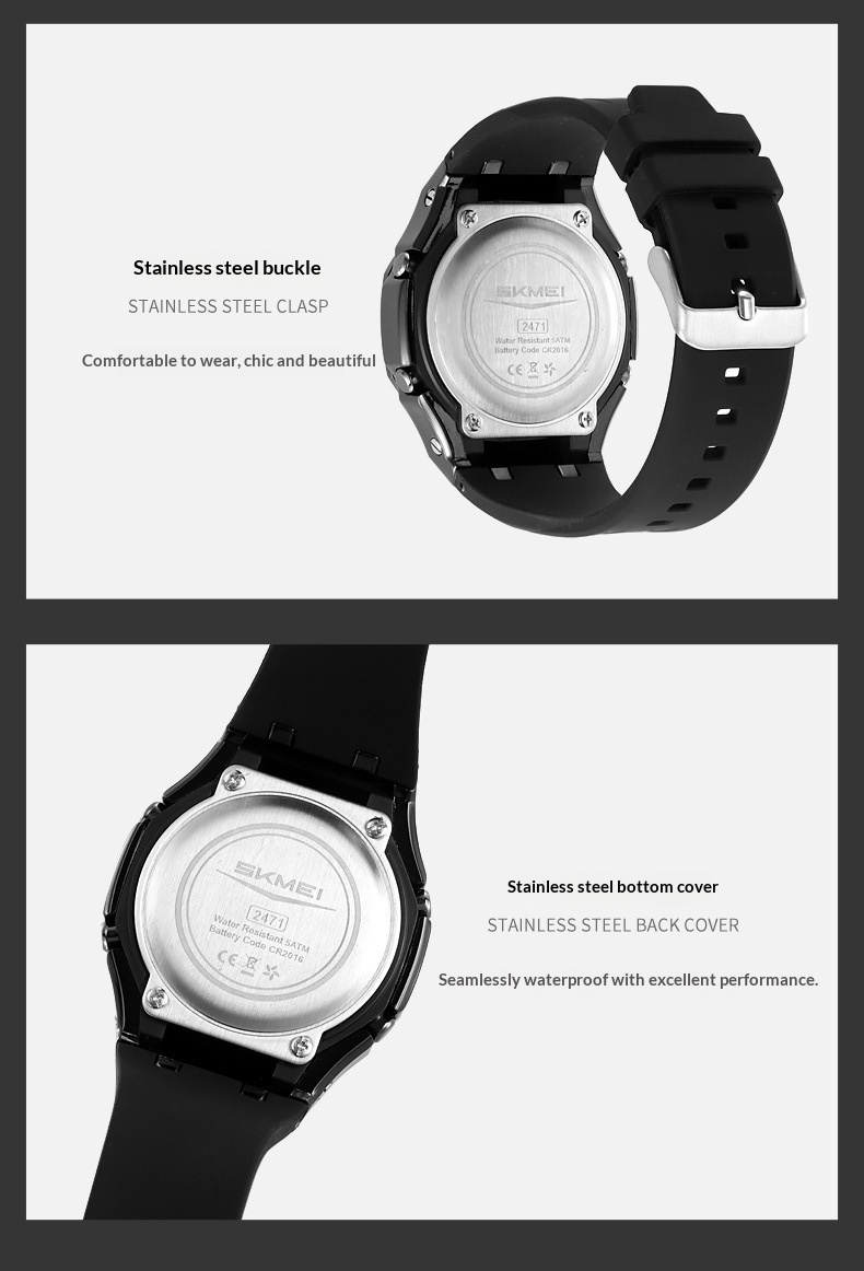 Skmei 2471 Men's Multifunctional Waterproof Watch For Men