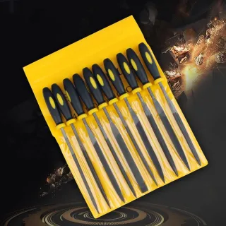 Steel File Polishing Tool Small Combination File Set