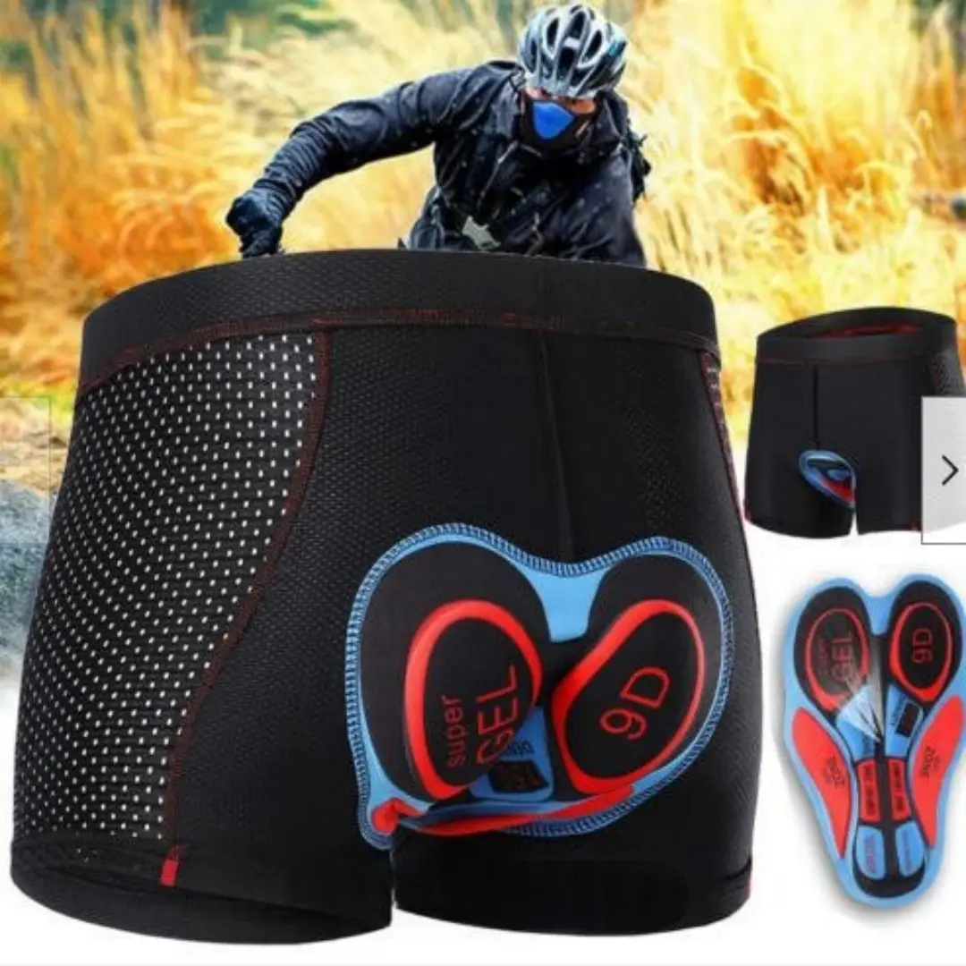 Mens Cycling Bib Shorts Breathable And Quick-Drying With Padded Silicone Chamois For Bike Jerseys