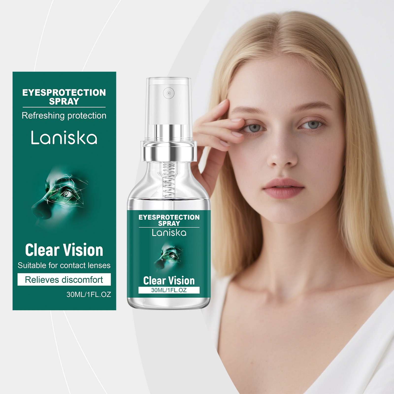 Mild Formula Of Eye Care Spray