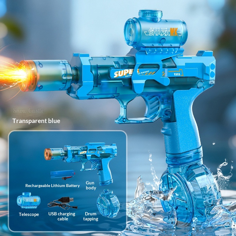 Aurora Green Snake Little Ice Mouse Electric Water Gun Toy 9