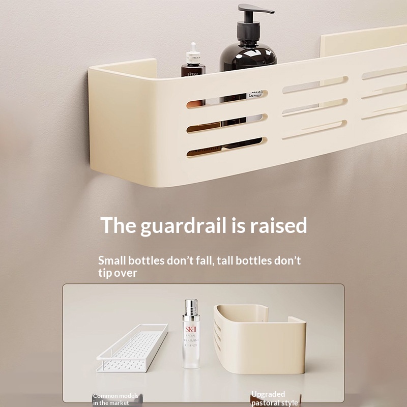 Wall-mounted Balconywall Bathroom Storage Rack 3