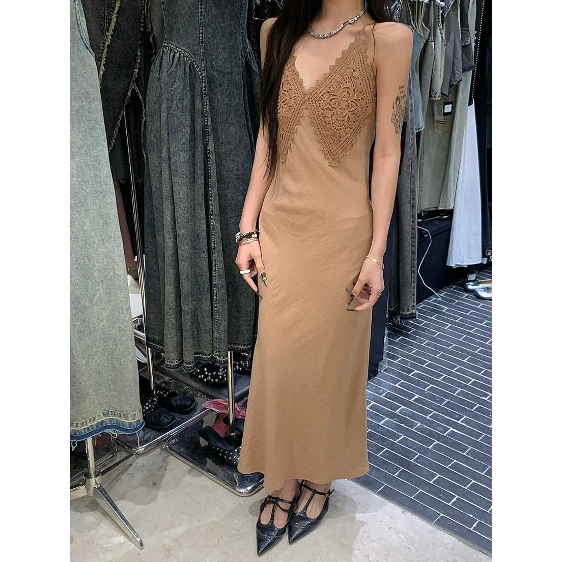 Lace Embroidered Temperament Dress Woman 6