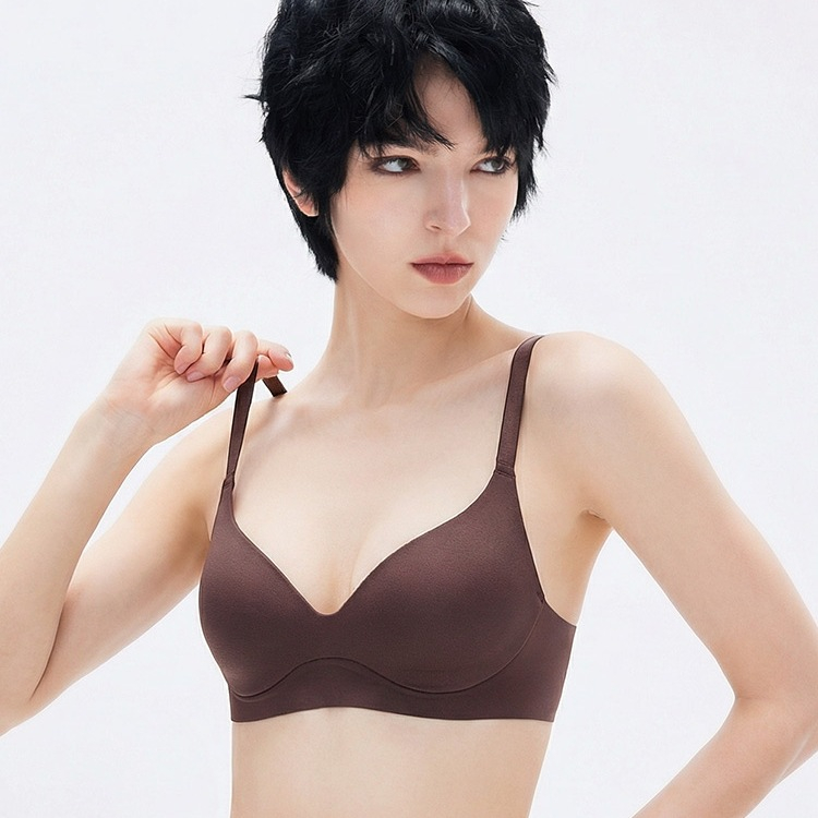 Smooth-surface Womens Underwear For Small Chests With A Push-up Effect