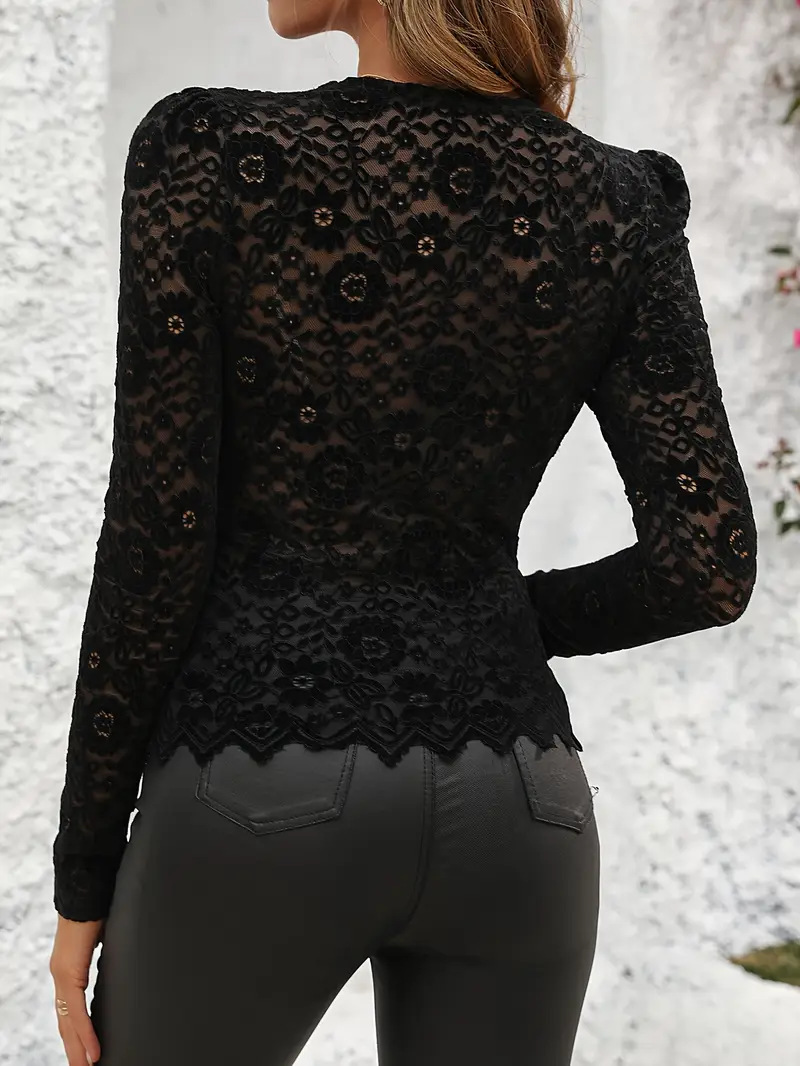 Western-Style Blouse for Women, Wear Inside Slim Fit