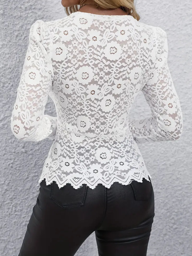 Western-Style Blouse for Women, Wear Inside Slim Fit