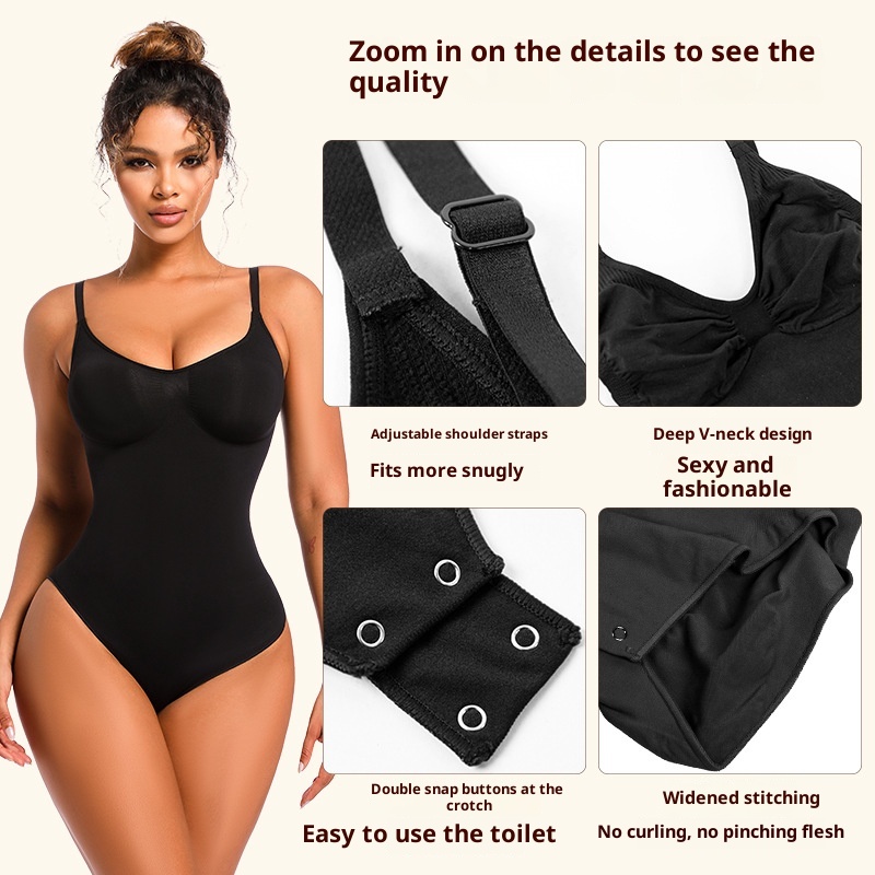 Ring-shaped Waist-cinching Triangle-style Lingerie Shapewear 2