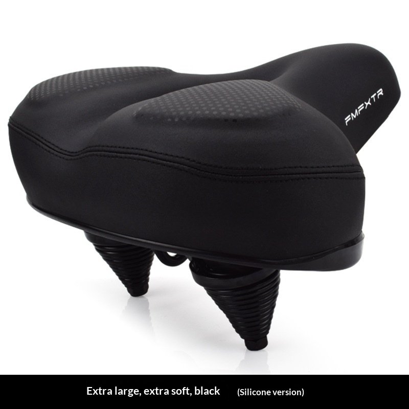 Mountain Bike Thickened Sponge Spring Shock Absorbing Saddle 5