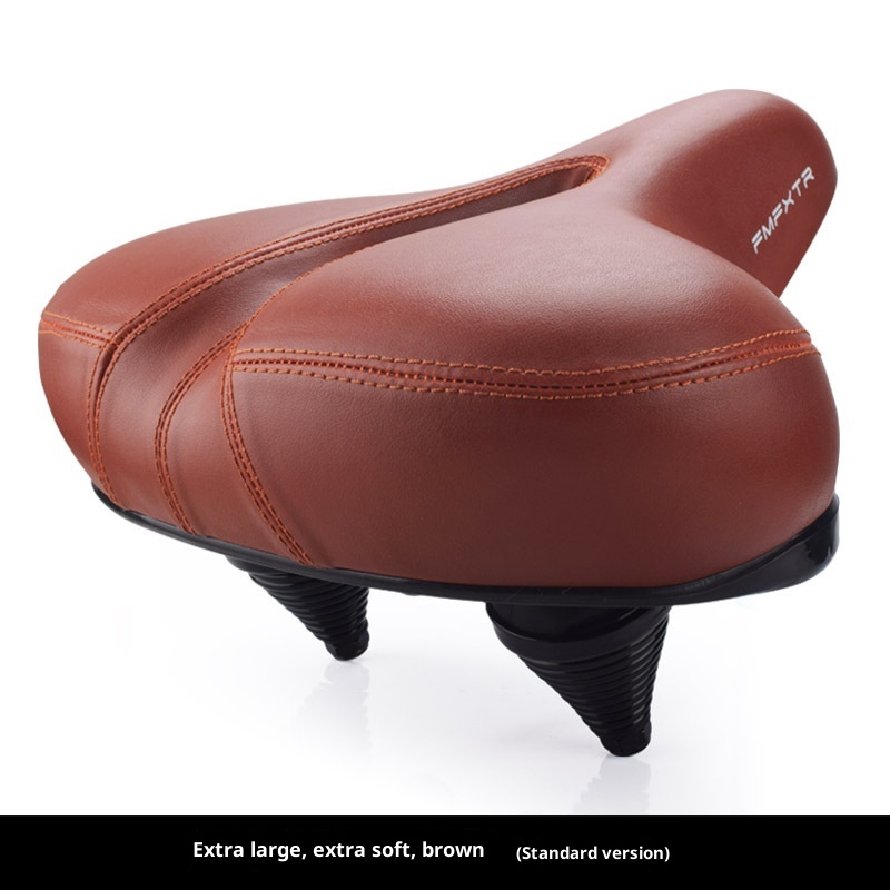 Mountain Bike Thickened Sponge Spring Shock Absorbing Saddle 6