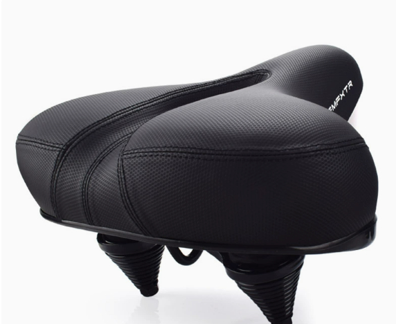 Mountain Bike Thickened Sponge Spring Shock Absorbing Saddle 3