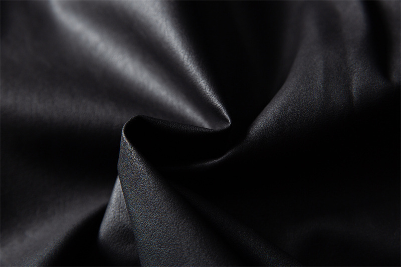 Casual Matte PU Leather Jacket Men's Coat 4