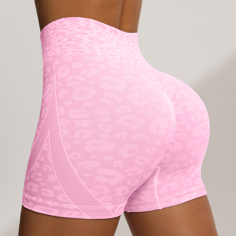 Seamless Tight-fitting Three-quarter-length Cycling Shorts