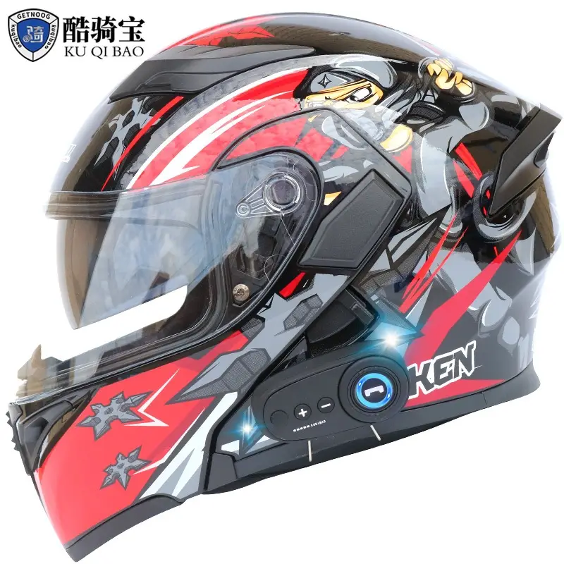 Electric Motorcycle Bluetooth Helmet