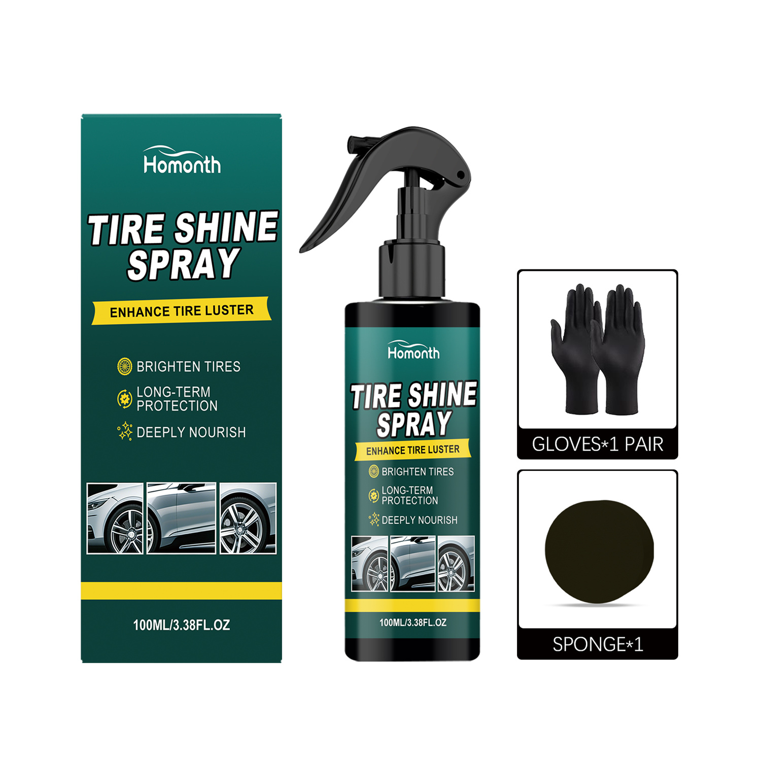 Tire Shine Spray