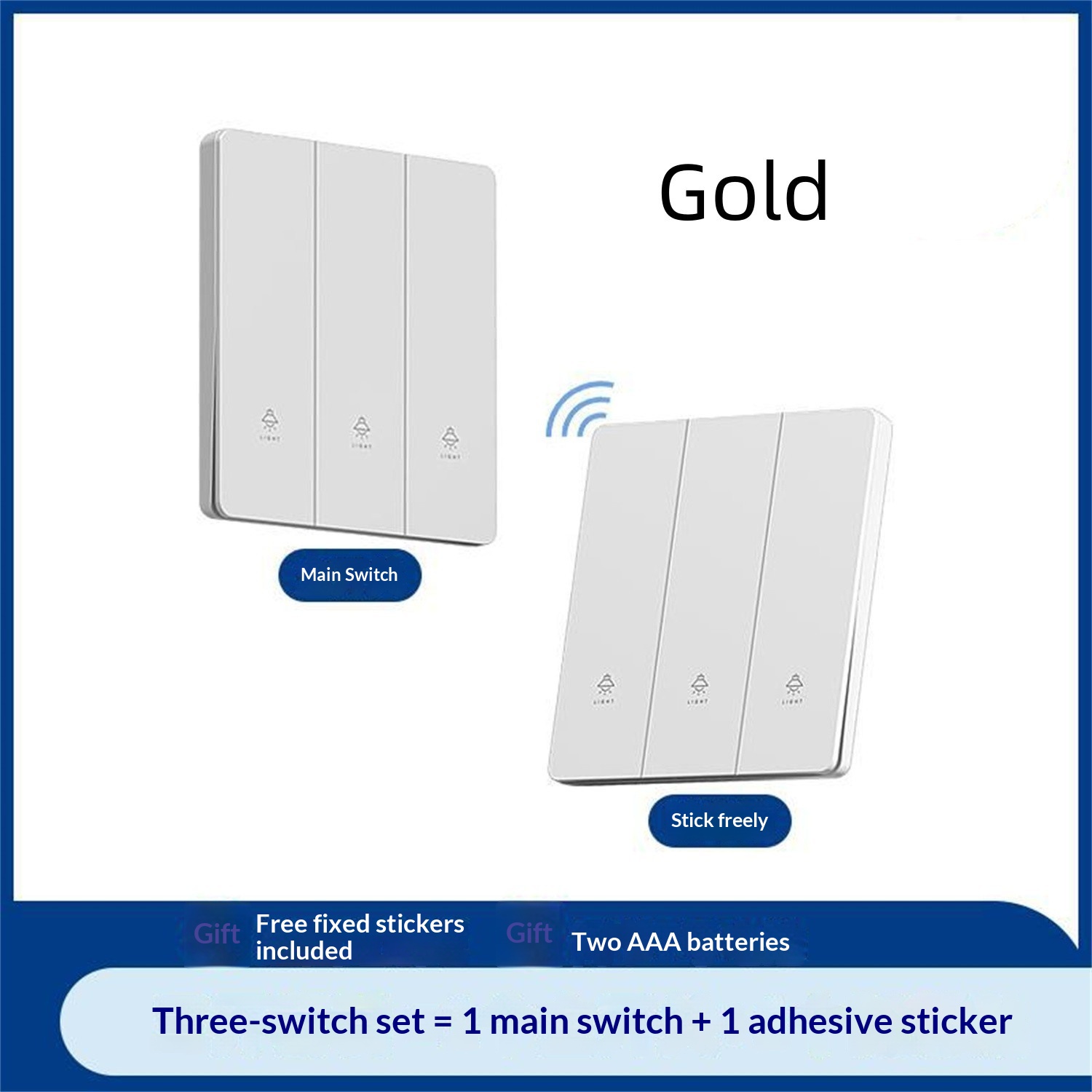 Double-control Random-stick Household Lighting Lamp