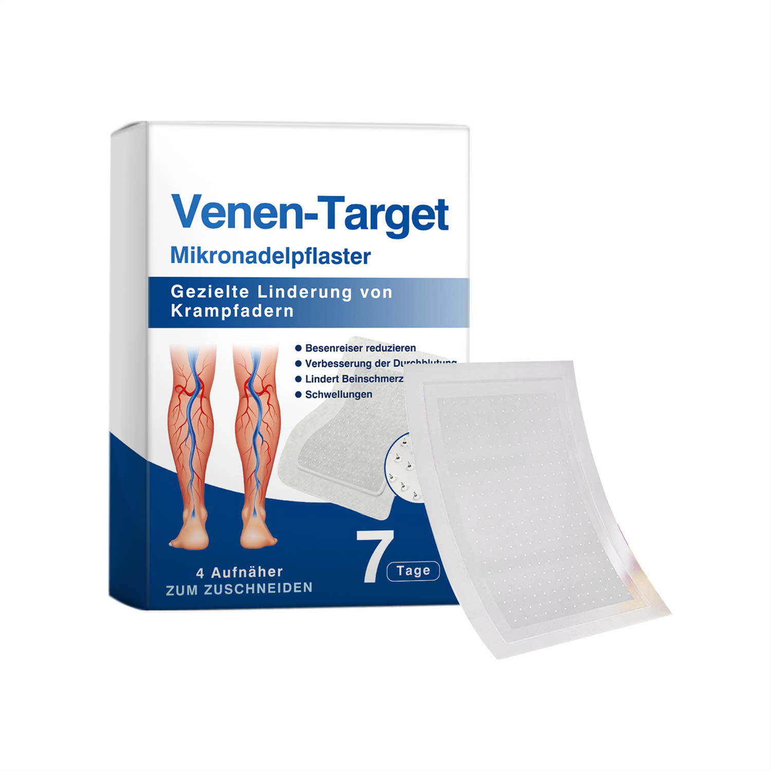 Vein Target Microneedle Patch