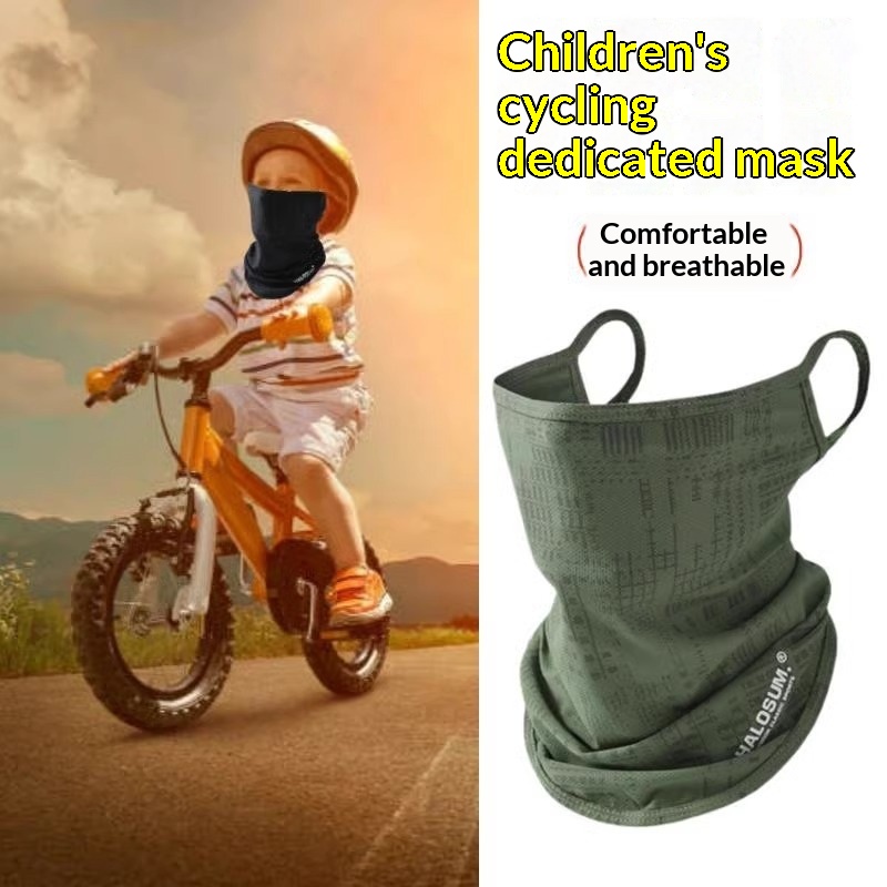 Childrens Desert Sand-Proof Mask Wind- And Sand-Resistant Headscarf Sun Protection